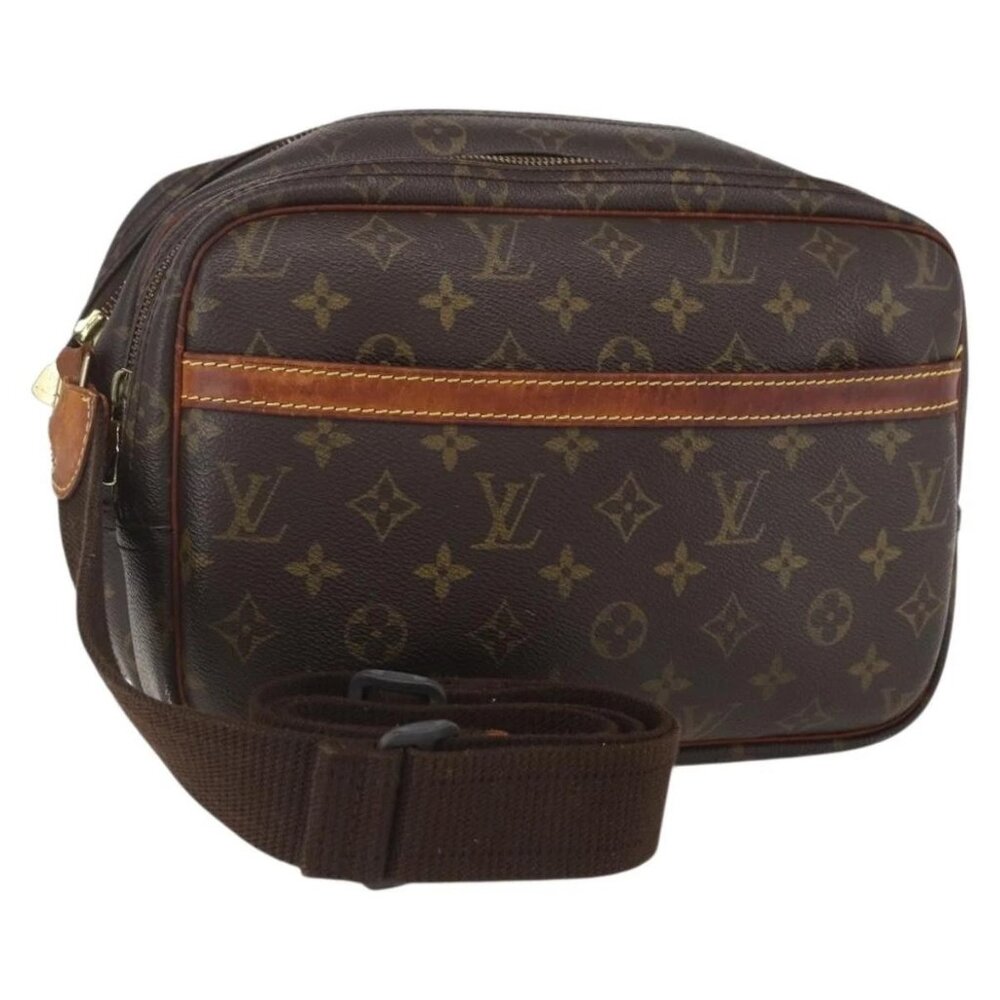 LOUIS VUITTON Monogram Reporter PM Shoulder